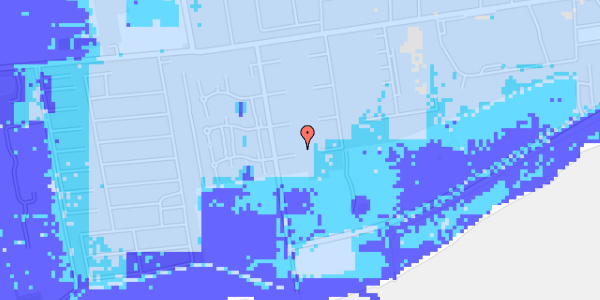 Ekstrem regn på St Magleby Strandvej 55