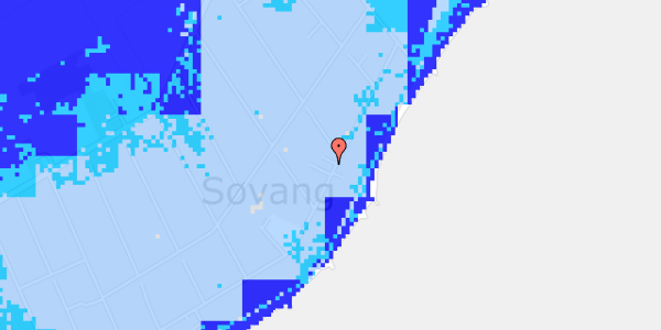 Ekstrem regn på Søvej 106