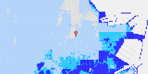 Ekstrem regn på Vestgrønningen 17