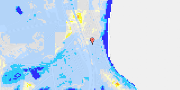 Ekstrem regn på Bellevuevej 15