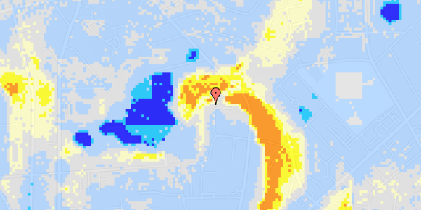 Ekstrem regn på Berlingsbakke 18D