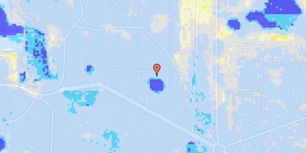 Ekstrem regn på Bernstorfflund Alle 12D