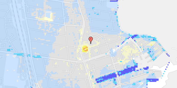 Ekstrem regn på Bryggertorvet 2, 3. 1