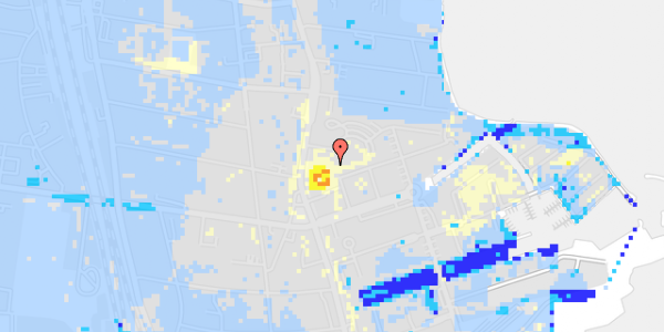 Ekstrem regn på Bryggertorvet 4, 3. 2