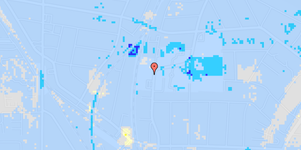 Ekstrem regn på Hartmannsvej 37