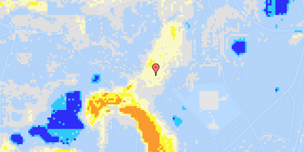 Ekstrem regn på Hegelsvej 9