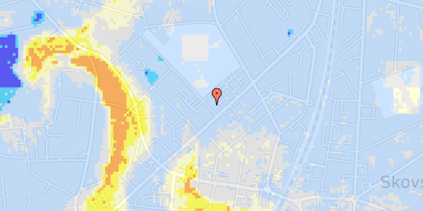 Ekstrem regn på Henriettevej 6, 4. th