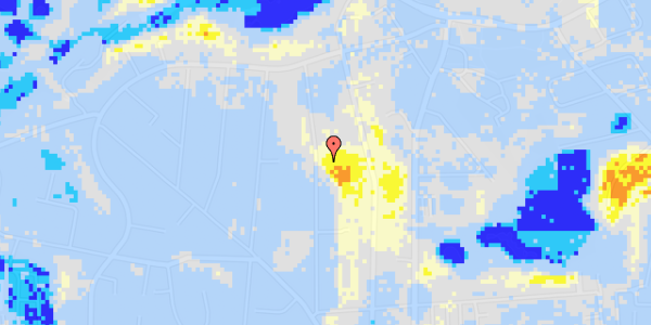 Ekstrem regn på Hovmarksvej 72