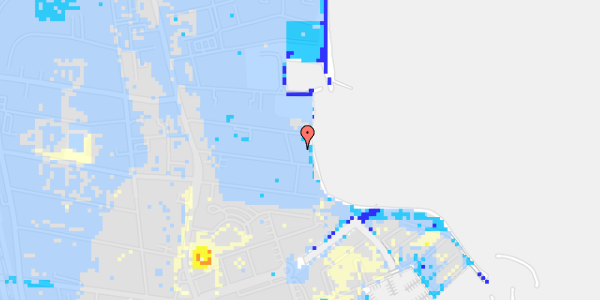 Ekstrem regn på Kodansvej 4, 1. tv