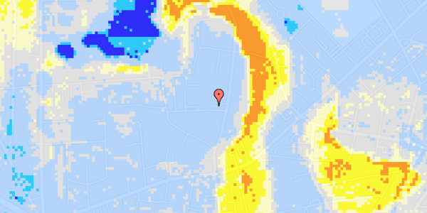 Ekstrem regn på Kollegievej 2