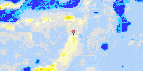 Ekstrem regn på Krathusvej 32