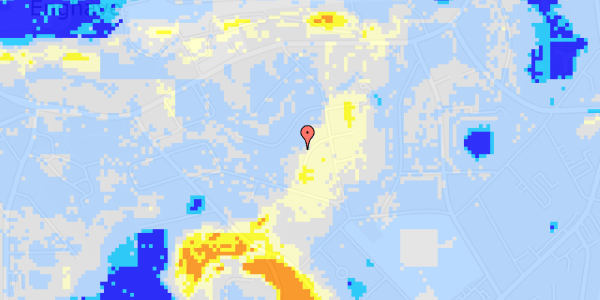 Ekstrem regn på Kratkrogen 8