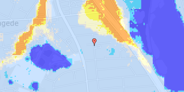 Ekstrem regn på Nørrebakken 21