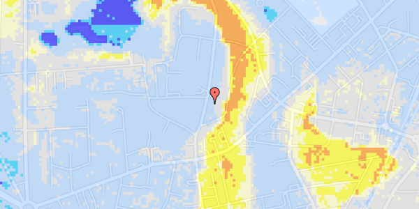 Ekstrem regn på Ordruphøjvej 20