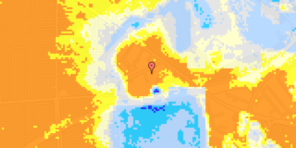 Ekstrem regn på Sandtoften 7A