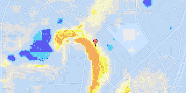 Ekstrem regn på Skovgårdsvej 29