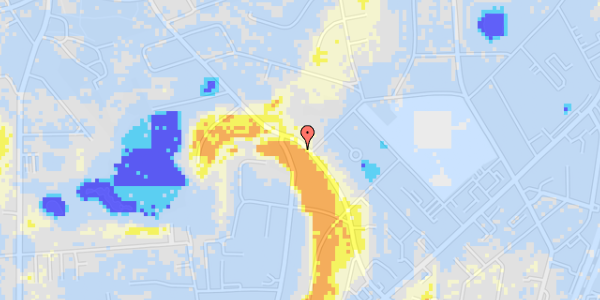 Ekstrem regn på Skovgårdsvej 35