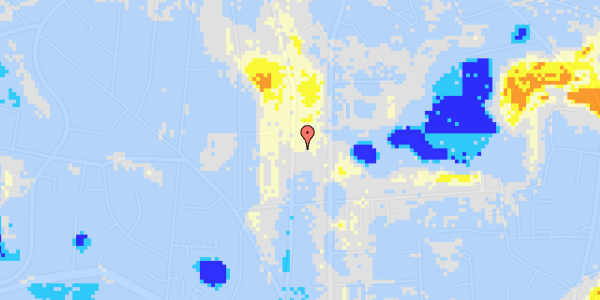 Ekstrem regn på Slotsvej 36