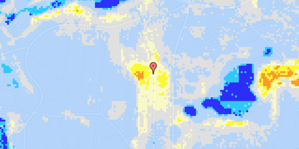 Ekstrem regn på Slotsvej 55