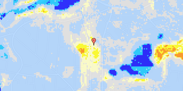 Ekstrem regn på Slotsvej 56A