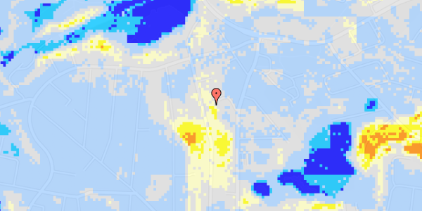 Ekstrem regn på Slotsvej 62