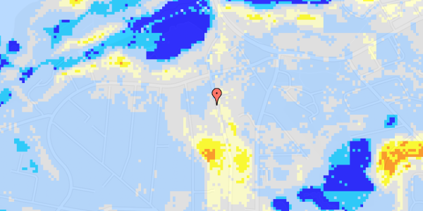 Ekstrem regn på Slotsvej 71