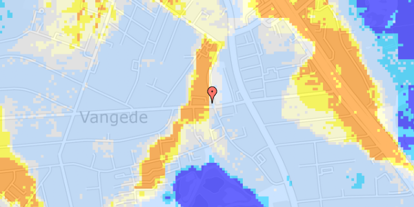 Ekstrem regn på Snogegårdsvej 2, st. th