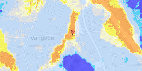 Ekstrem regn på Snogegårdsvej 7, 2. tv