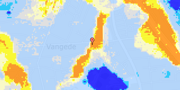 Ekstrem regn på Snogegårdsvej 11A