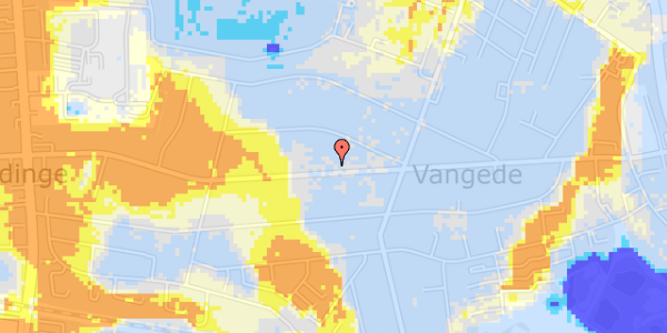 Ekstrem regn på Snogegårdsvej 46