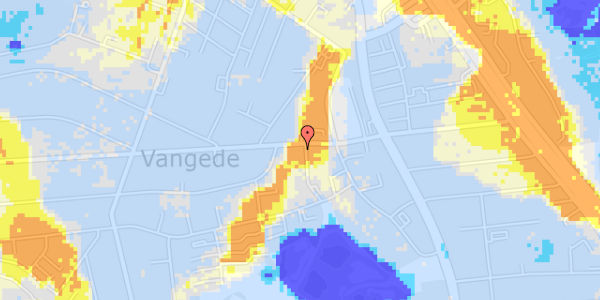 Ekstrem regn på Snogegårdsvænget 2, st. tv