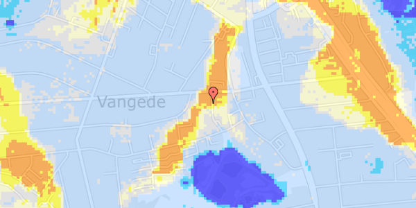 Ekstrem regn på Snogegårdsvænget 6, st. mf