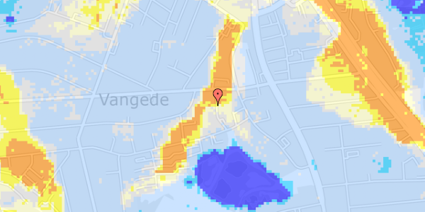 Ekstrem regn på Snogegårdsvænget 8, 1. th