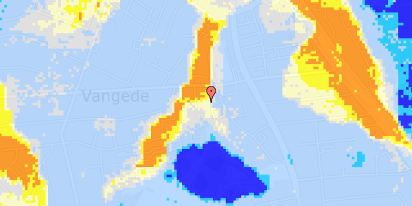 Ekstrem regn på Snogegårdsvænget 21, 2. th