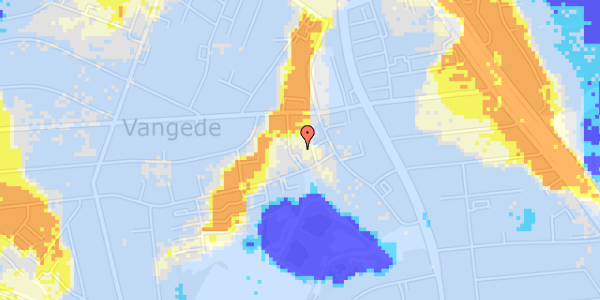 Ekstrem regn på Snogegårdsvænget 25, st. th