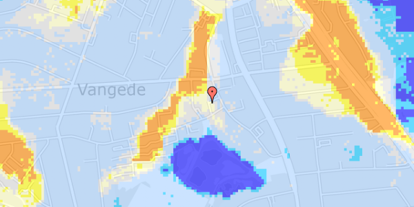 Ekstrem regn på Snogegårdsvænget 29, st. tv