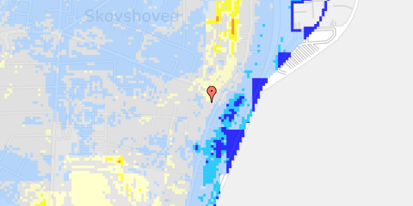 Ekstrem regn på Strandvejen 259