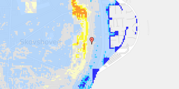 Ekstrem regn på Strandvejen 281B