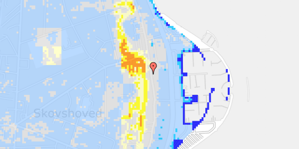 Ekstrem regn på Strandvejen 315