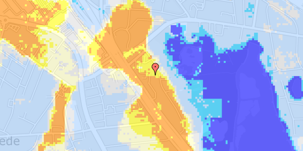 Ekstrem regn på Søbredden 37, st. th