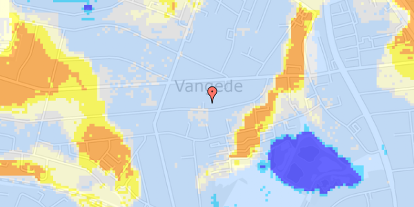 Ekstrem regn på Toftekærsvej 26A