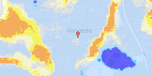 Ekstrem regn på Toftekærsvej 28A