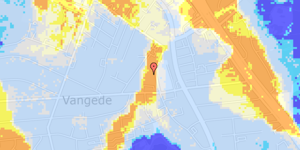 Ekstrem regn på Vangede Bygade 66, 2. tv