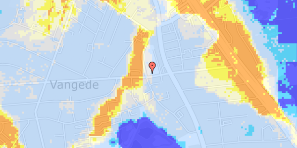 Ekstrem regn på Vangede Bygade 77, st. 3