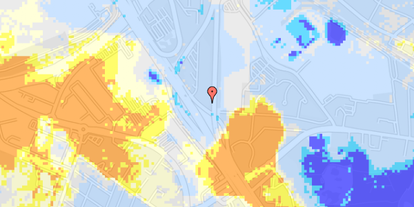 Ekstrem regn på Ved Ungdomsboligerne 20, st. th