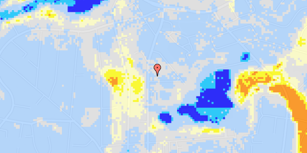 Ekstrem regn på Vilvordevej 84