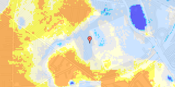 Ekstrem regn på Havef Solvang 62