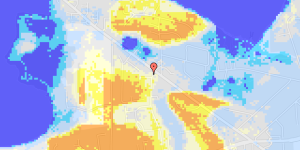 Ekstrem regn på Amundsensvej 49