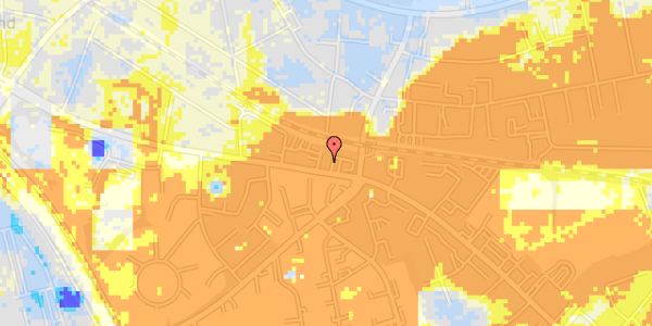 Ekstrem regn på Bagsværd Torv 12, 3. 3