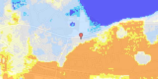 Ekstrem regn på Bagsværdvej 205